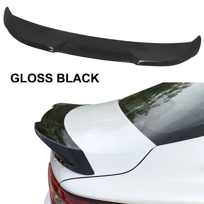 2018-2023 Toyota Camry Splitter Wing Lip Rear Trunk Spoiler Gloss Black