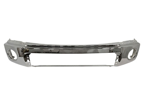 2007-2013 Toyota Tundra Truck Steel Front Bumper Cover - NEW Chrome