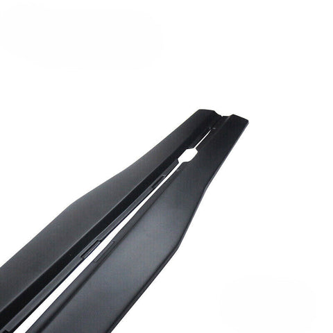 2010-2015 Chevrolet Camaro Side Skirts Extension Rocker Panel Matte Black