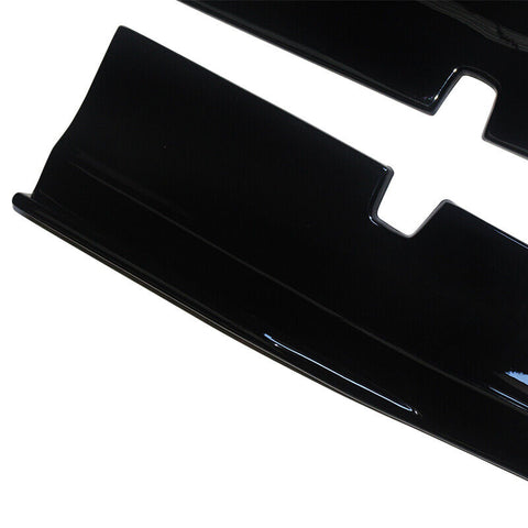 2020-2023 Dodge Charger Widebody Side Skirts Extension Lip Gloss Black