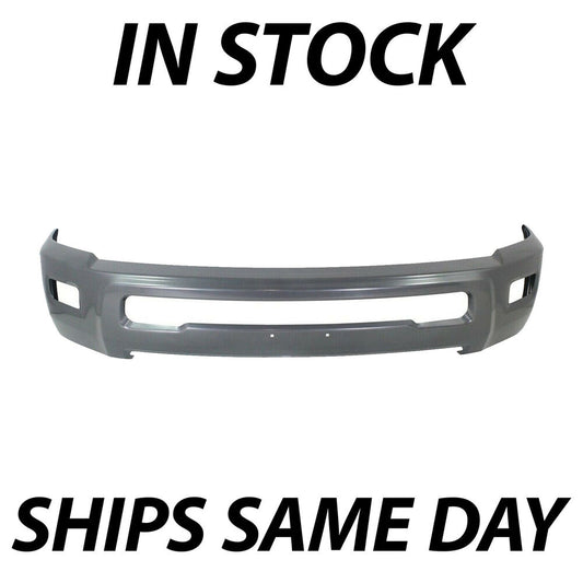 RAM 2500 3500 HD W/ Fog 2010-2018 Gray Steel Bumper Face Bar - NEW Primered