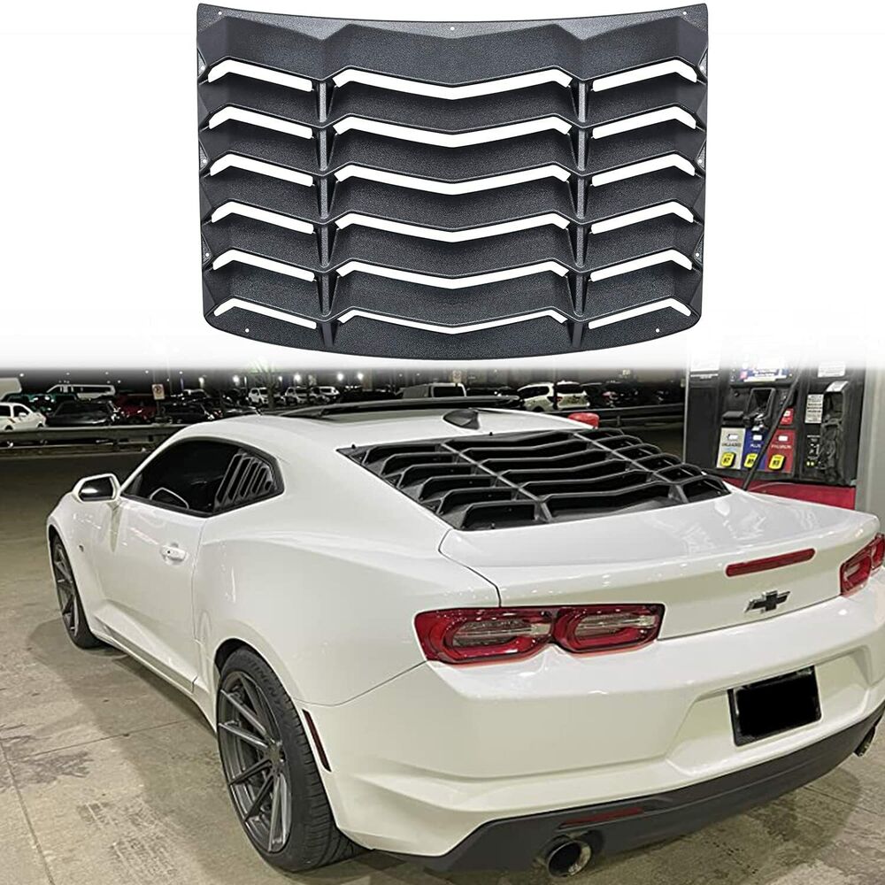 Chevy Chevrolet Camaro 2016-2023 Rear & Side Window Louvers Sun Shade