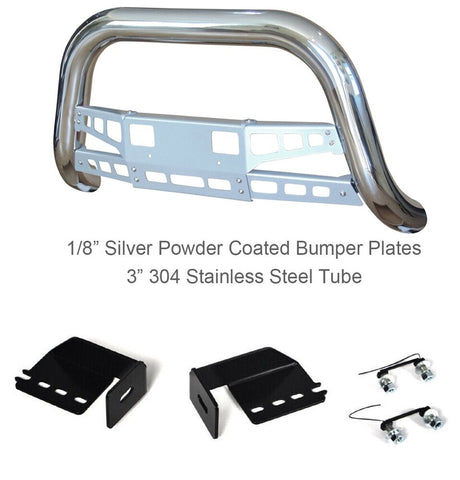 2004-2008 Ford F150 (New Body) Super Tiger Bull Bar Fits  Stainless Steel
