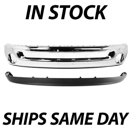 2006-2008 Dodge RAM 1500 Front Bumper Face Bar Valance Kit NEW Chrome Steel