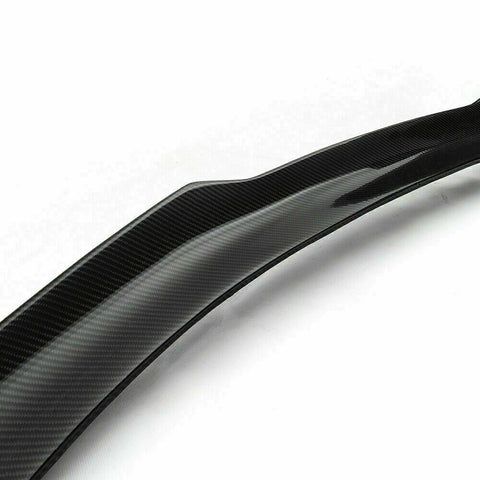 2015-2021 Ford Mustang GT H-Style Carbon Fiber Style Rear Trunk Spoiler Wing