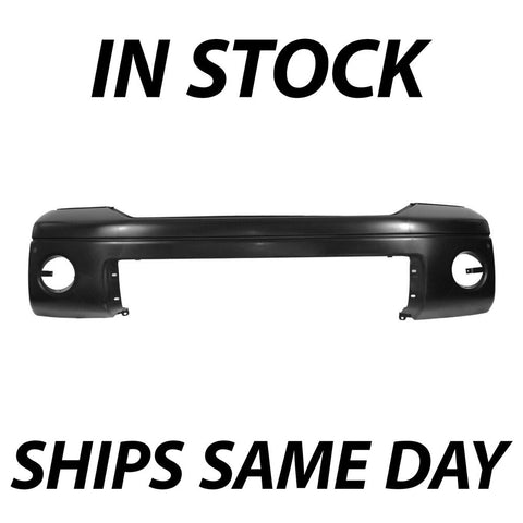 2007-2013 Toyota Tundra with Park Assist Front Bumper Cover - NEW Primered