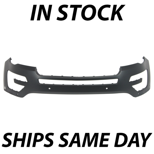 Ford Explorer w/ Active Park 2016 2017 Front Bumper Cover - NEW Primered