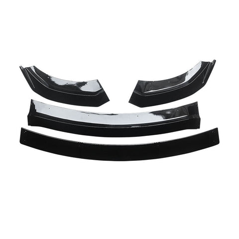 2020-2023 Dodge Charger Widebody SRT Front Bumper Lip Spoiler Gloss Black