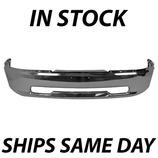 Dodge RAM 1500 Pickup 2009 2010 2011 2012 Steel Front Bumper - NEW Chrome