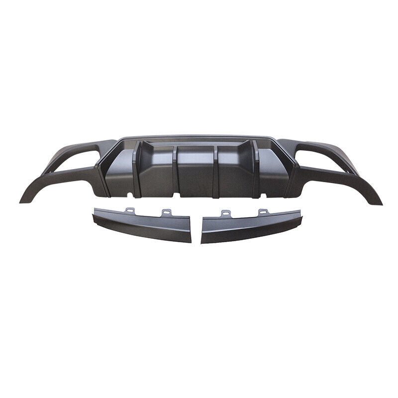 330i Rear Diffuser Stock 2019-2022 BMW 3 Series G20 330i M340 Sport Rear Diffuser Matte Black