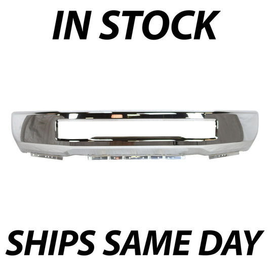 Ford F-450 F-550 Super Duty 2017 2018 2019 Front Bumper Face Bar - NEW Chrome