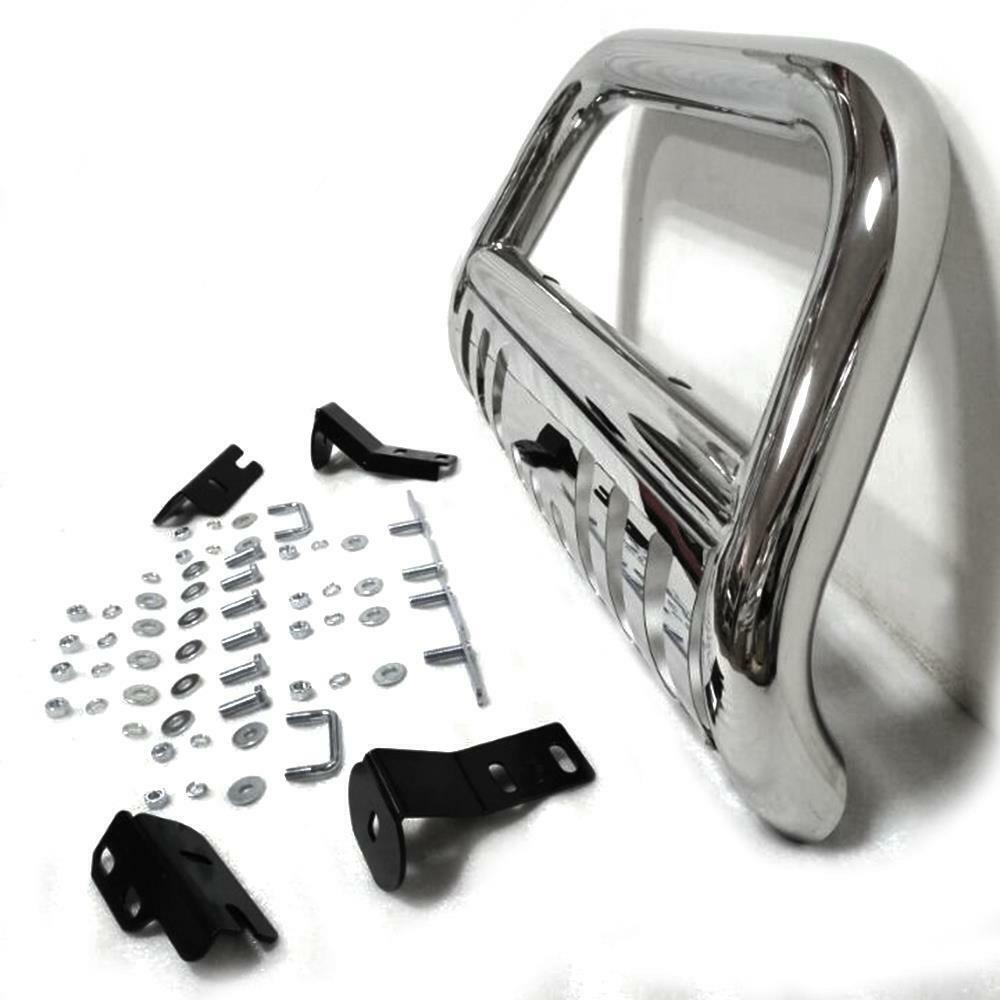2004-2017 Ford F150 Chrome Stainless Front Bull Bar Bumper Grille Push Guard