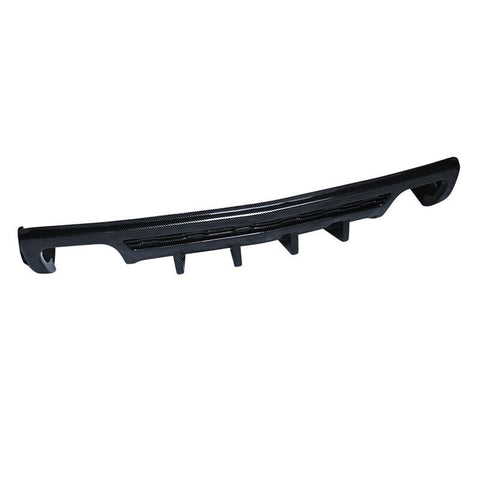 2010-2013 Chevy Camaro ZL1 Models Shark Fin Carbon Look Rear Bumper Diffuser Lip