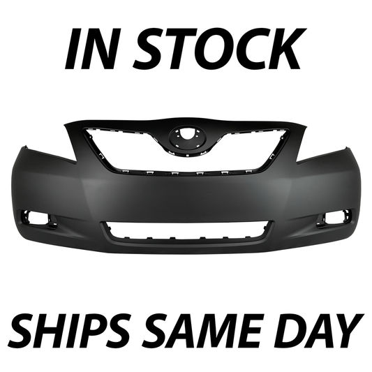 2007-2009 Toyota Camry Hybrid Front Bumper Fascia for Replacement  - NEW Primered