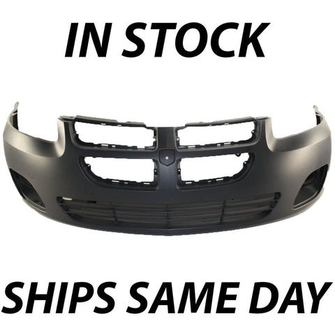 2004 2005 2006 Dodge Stratus Sedan w/ Fog Front Bumper Cover - NEW Primered