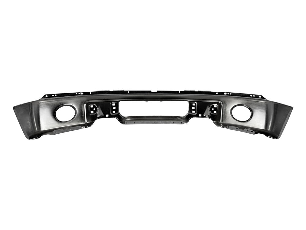 Ford F150 Pickup w/ Fog 2009-2014 Steel Front Bumper Face Bar - NEW Chrome