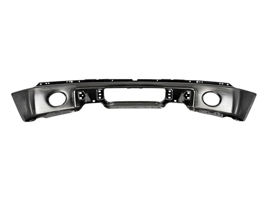 Ford F150 Pickup w/ Fog 2009-2014 Steel Front Bumper Face Bar - NEW Chrome