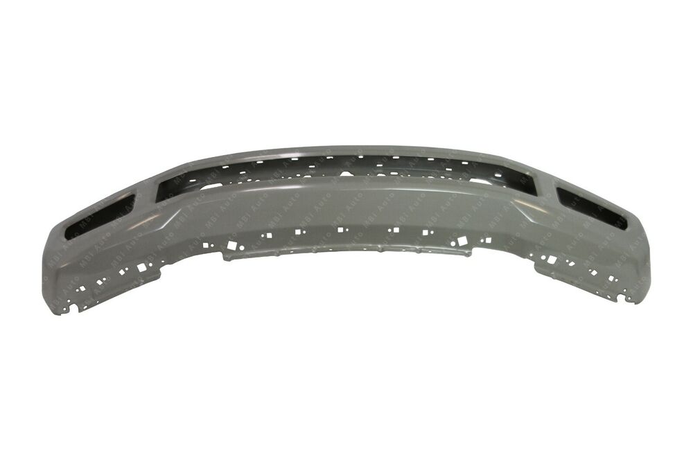 Primered Front Bumper Cover For 2016-2017 Ford Explorer – 4 Park Sensor Holes – Direct Fit