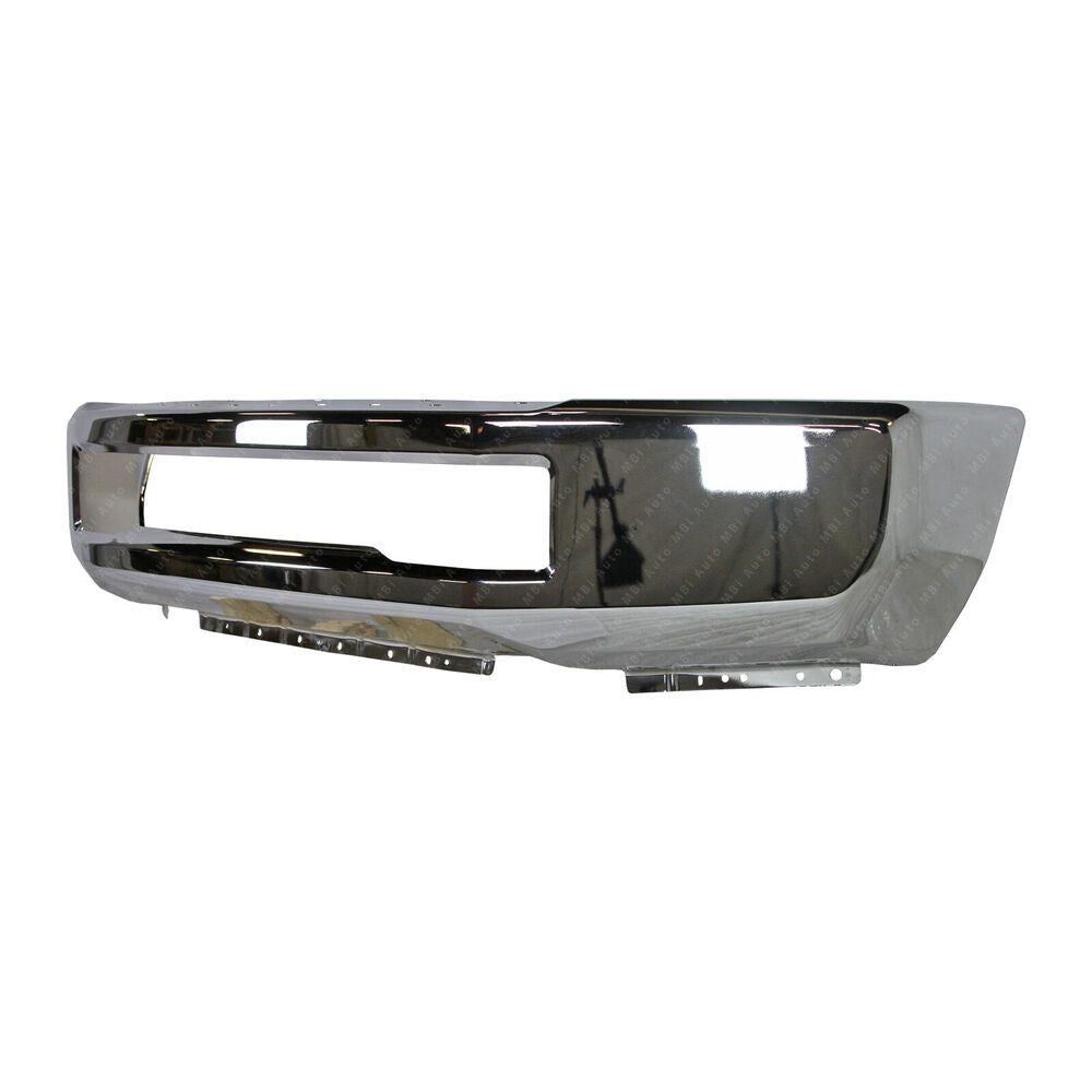 Ford F-250 F-350 Super Duty 2017-2019 Front Bumper Face Bar - NEW Chrome Steel