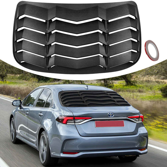 Toyota Corolla 2019-2021 Rear Window Louver Windshield Scoop Cover