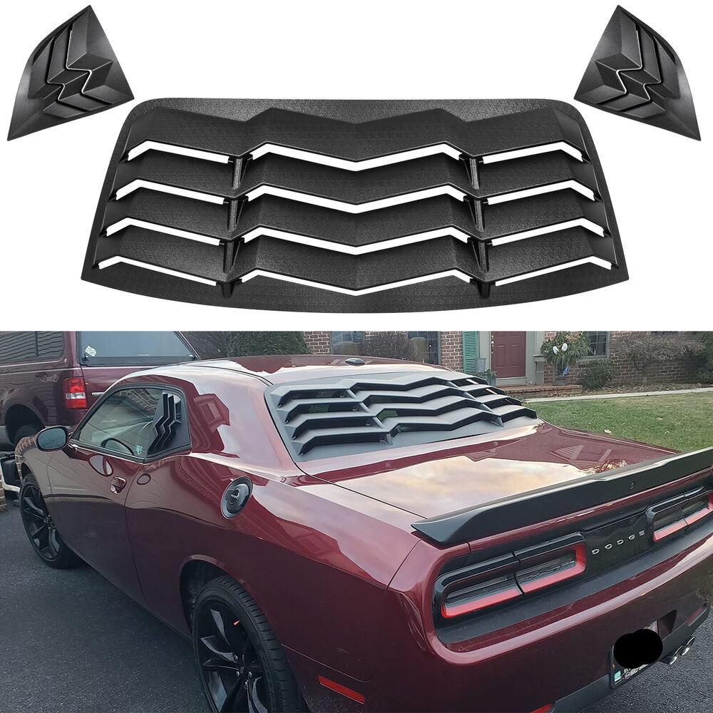 Dodge Challenger 2008-2021 Windshield Sun Cover Rear & Side Window Louver