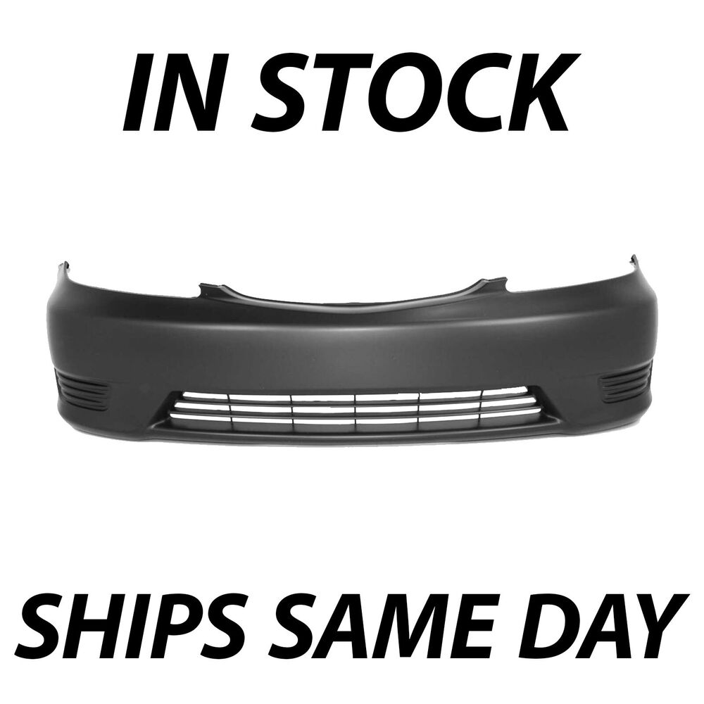 2005 2006 Toyota Camry W/out Fog Front Bumper Cover - NEW Primered