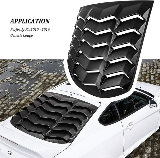 Hyundai Genesis Coupe 2010-2016 Rear Window Louver Sun Shade Cover