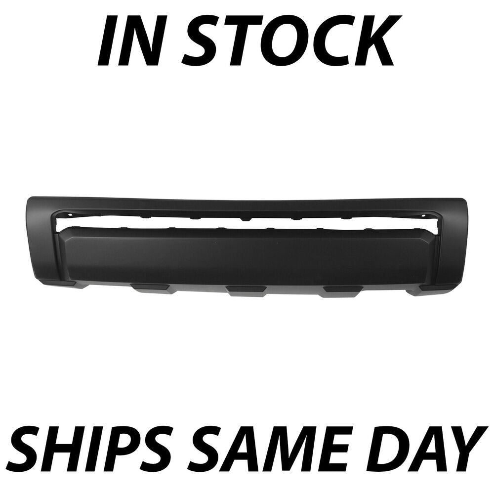 To1000404 NEW Primered Black Front Bumper Cover for 2014 2015 Toyota Tundra Pla