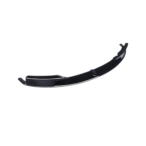 2012-2018 BMW F30 3 Series Front Splitter Bumper Spoiler Lip Glossy Black