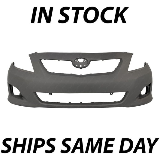 2009 2010 Toyota Corolla Sedan TO1000343 Front Bumper Fascia - NEW Primered