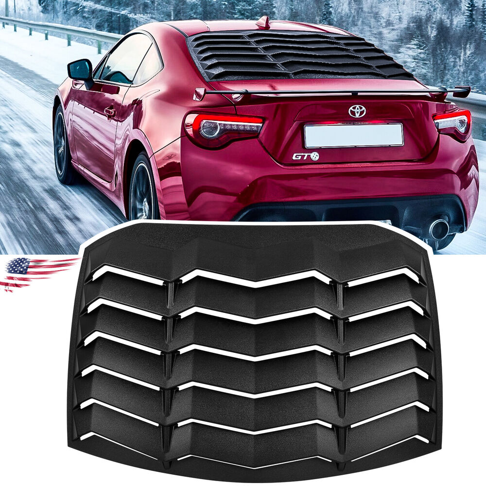 Toyota 86/Subaru BRZ/Scion FR-S 2013-2020 Rear Window Louver Sun Shade Vent