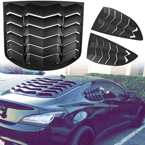 Hyundai Genesis Coupe 2010-2016 Rear&Side Window Louvers Sun Shade Cover