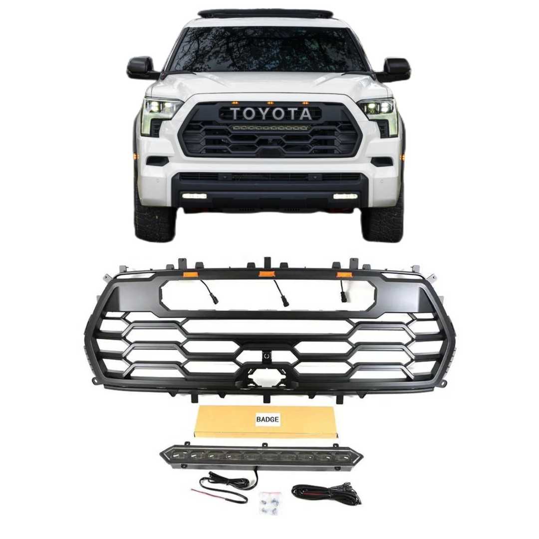 {WildWell}{Toyota Grill}-{Toyota Sequoia Grill TRD 2022 2023/1}-Front